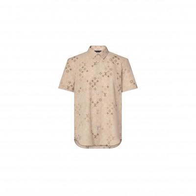 LOUIS VUITTON MONOGRAM SHORT SLEEVED SHIRT 1AK77Y